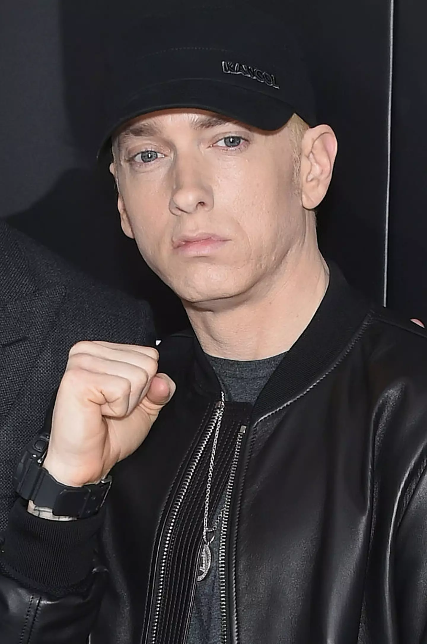 Eminem was seen sharing a father-daughter dance with the 28-year-old (Dimitrios Kambouris/Getty Images)