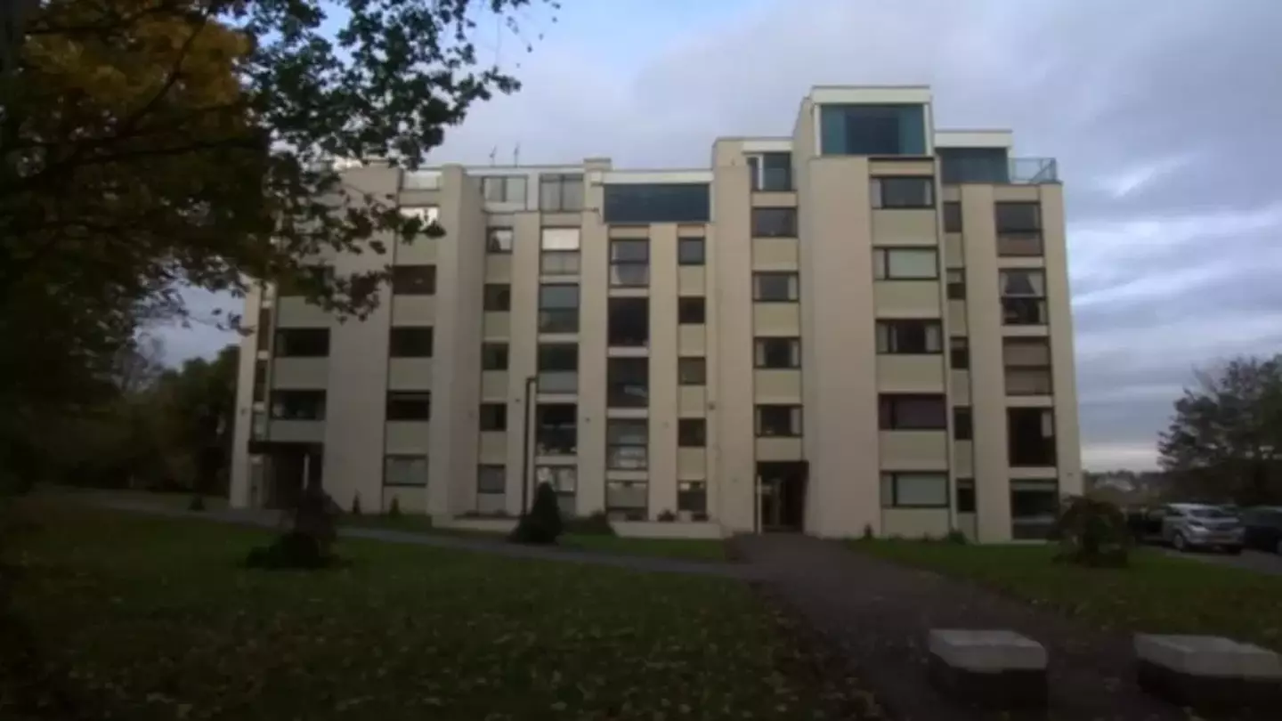 Jimmy Savile's flat in Roundhay, Leeds.