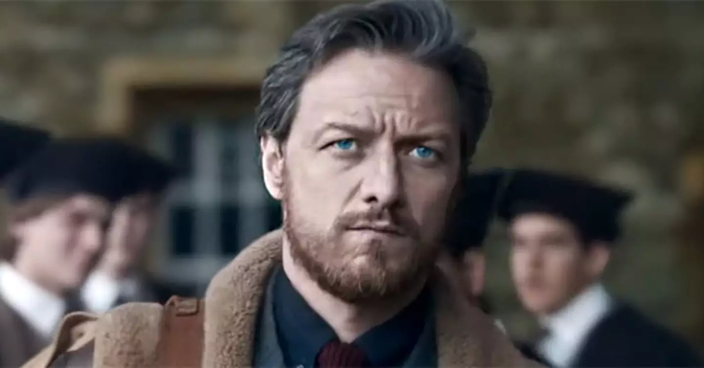 McAvoy stars as Lord Asriel in His Dark Materials.
