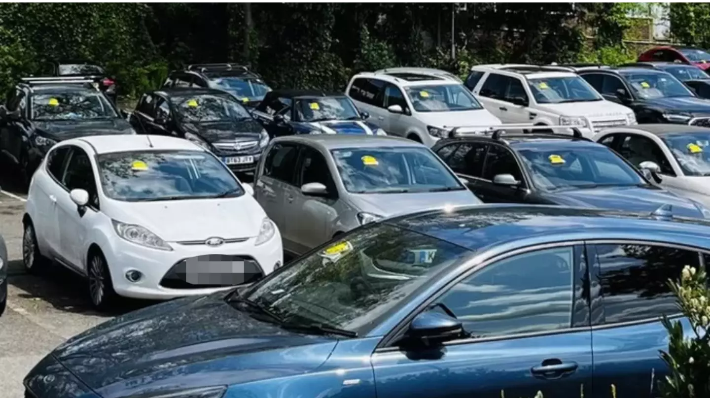 Drivers left baffled as traffic warden issues parking fines to every driver in car park