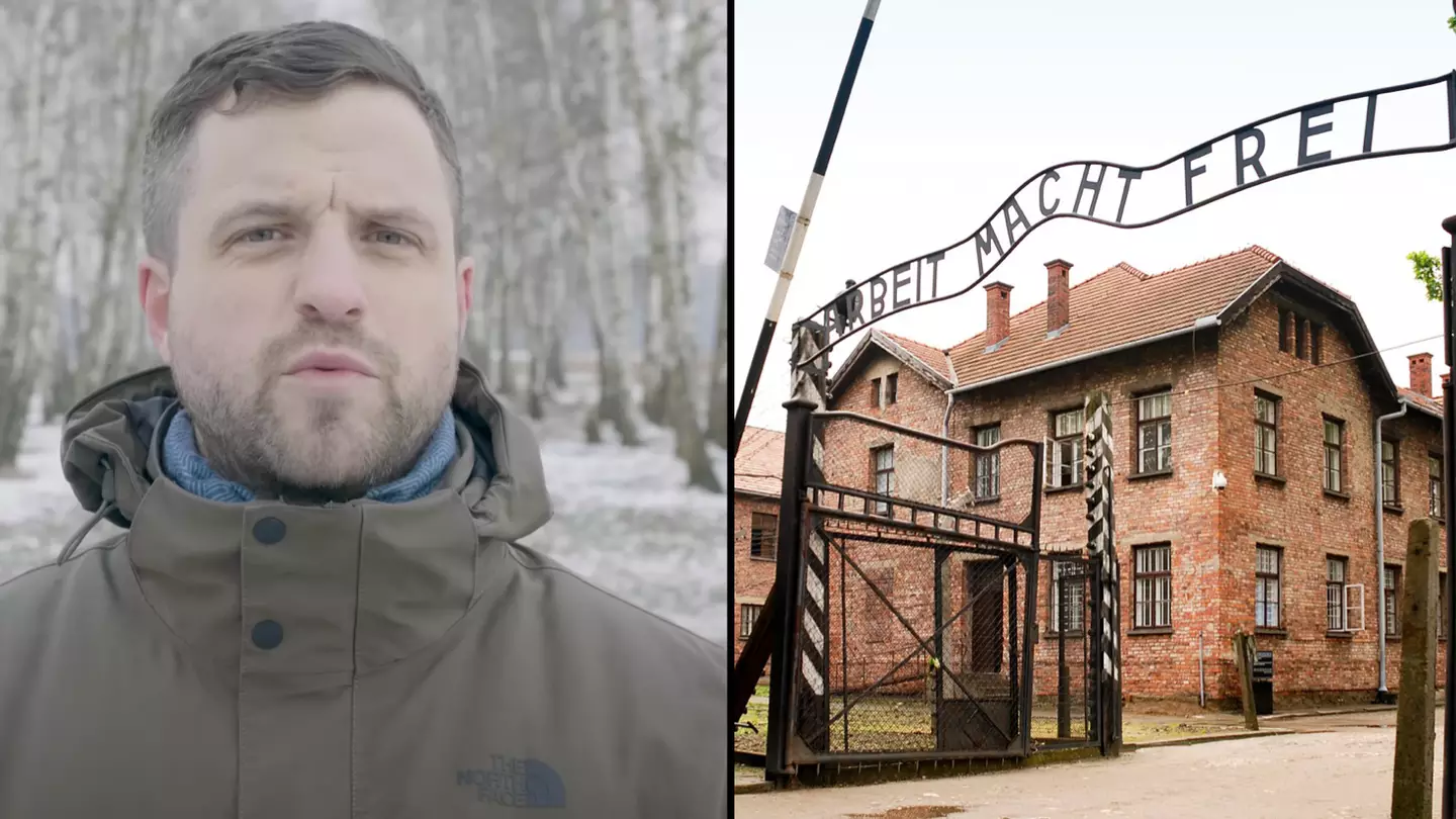 Man sends sobering warning to people who take their phones to Auschwitz