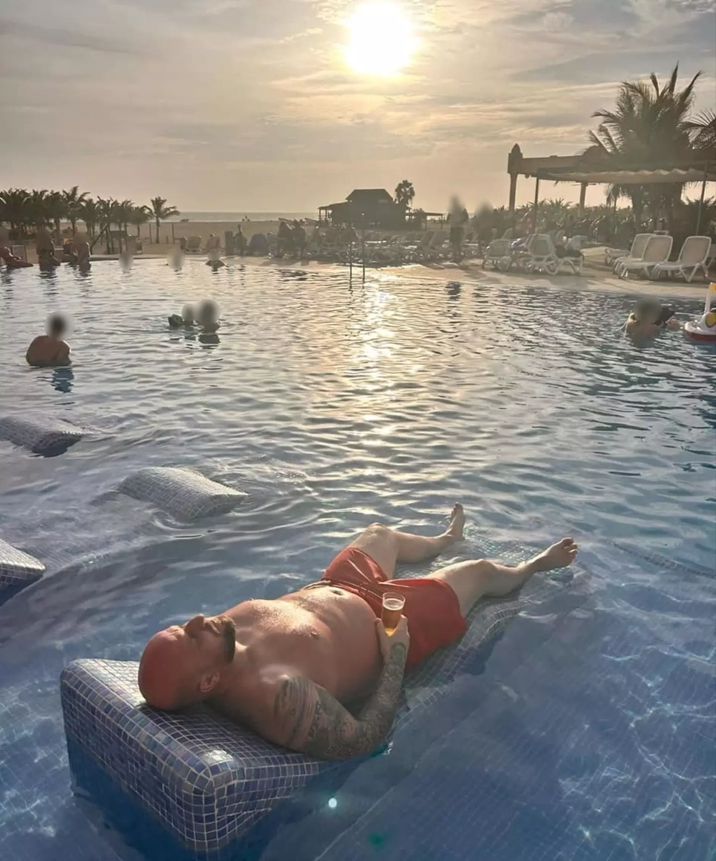 He began feeling ill three days in. (Kennedy News and Media)