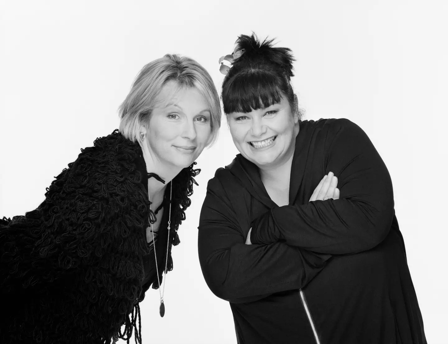 French and Saunders in 1990.