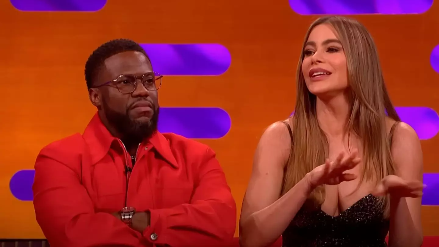 Graham Norton viewers have pointed out Sofía Vergara’s hilarious reaction to Kevin Hart being introduced on the show.