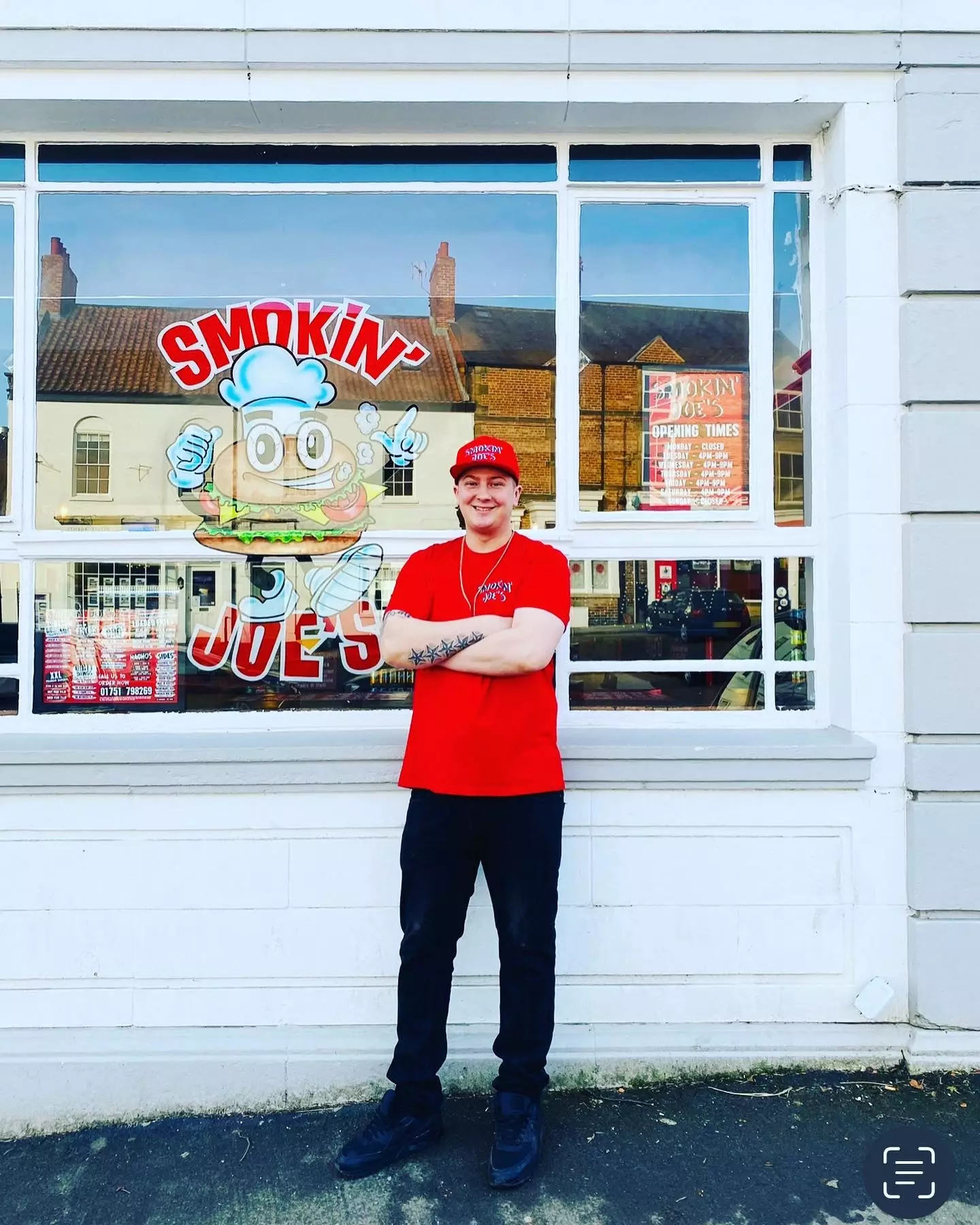 Joseph Smith, who owns Smokin' Joe's diner has hit back at trolls in a genius marketing move.