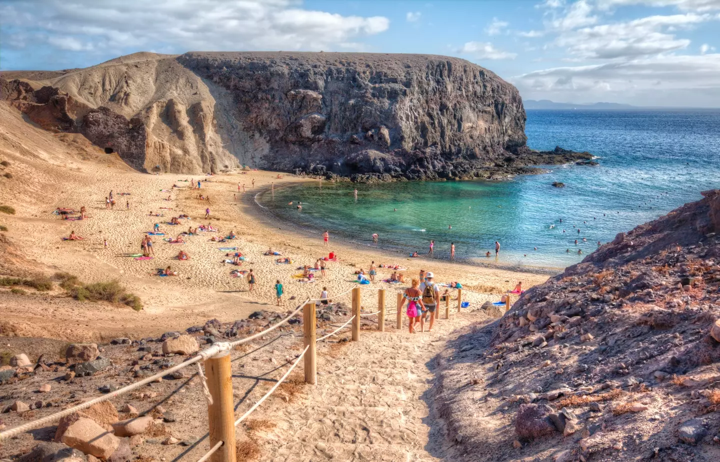 Lanzarote is one of the holiday hotspots under threat.