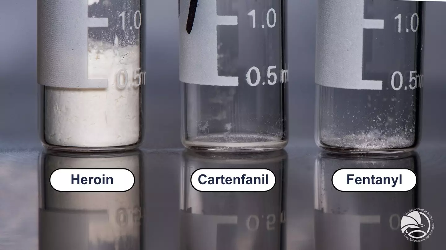 He said seeing a picture of how small the lethal dose of fentanyl was put him off ever taking it (DEA)