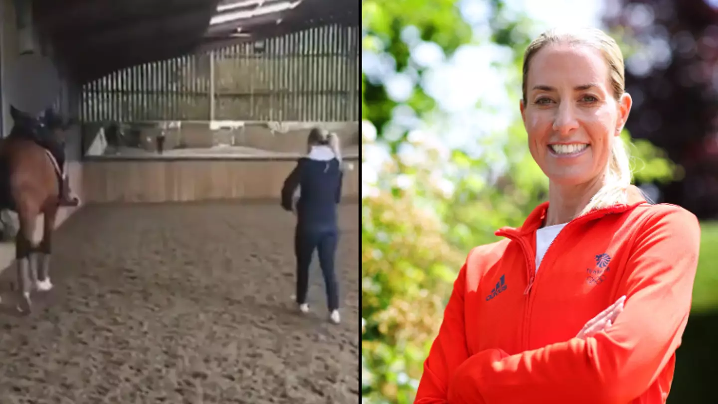 Whistleblower who leaked video of Team GB Olympian whipping horse explains ‘real reason’ they shared it