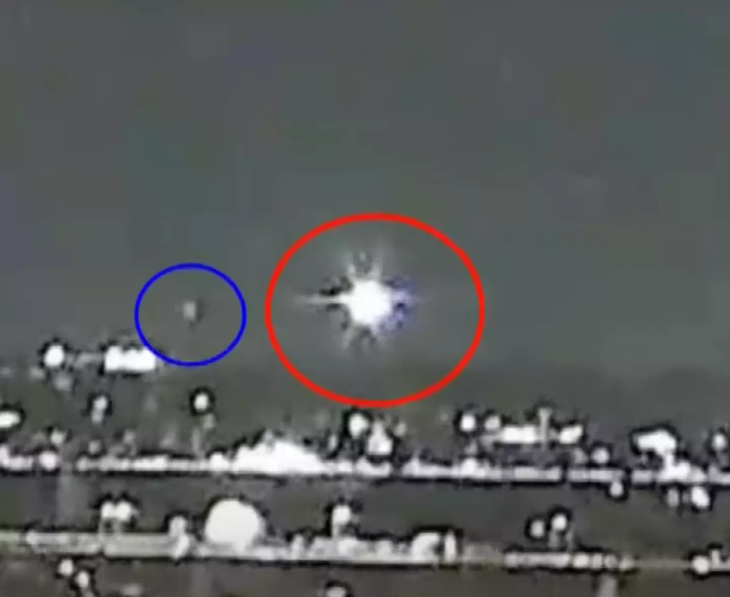 64 people were on the American Airlines passenger jet which collided mid-air with a US army helicopter last night (29 January) (EarthCam)