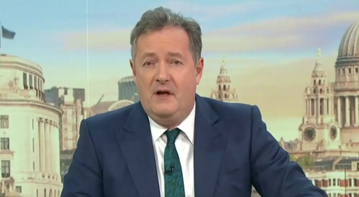 Piers Morgan has spoken out about the penis in question. (ITV)