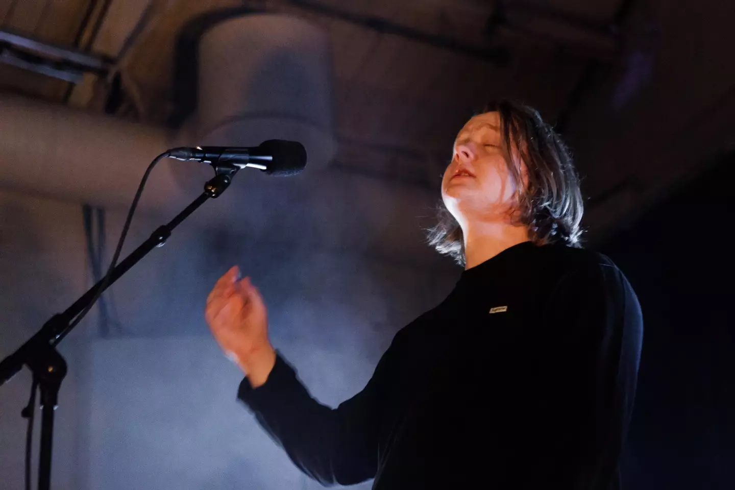 Lewis Capaldi has struggled with his voice on stage.