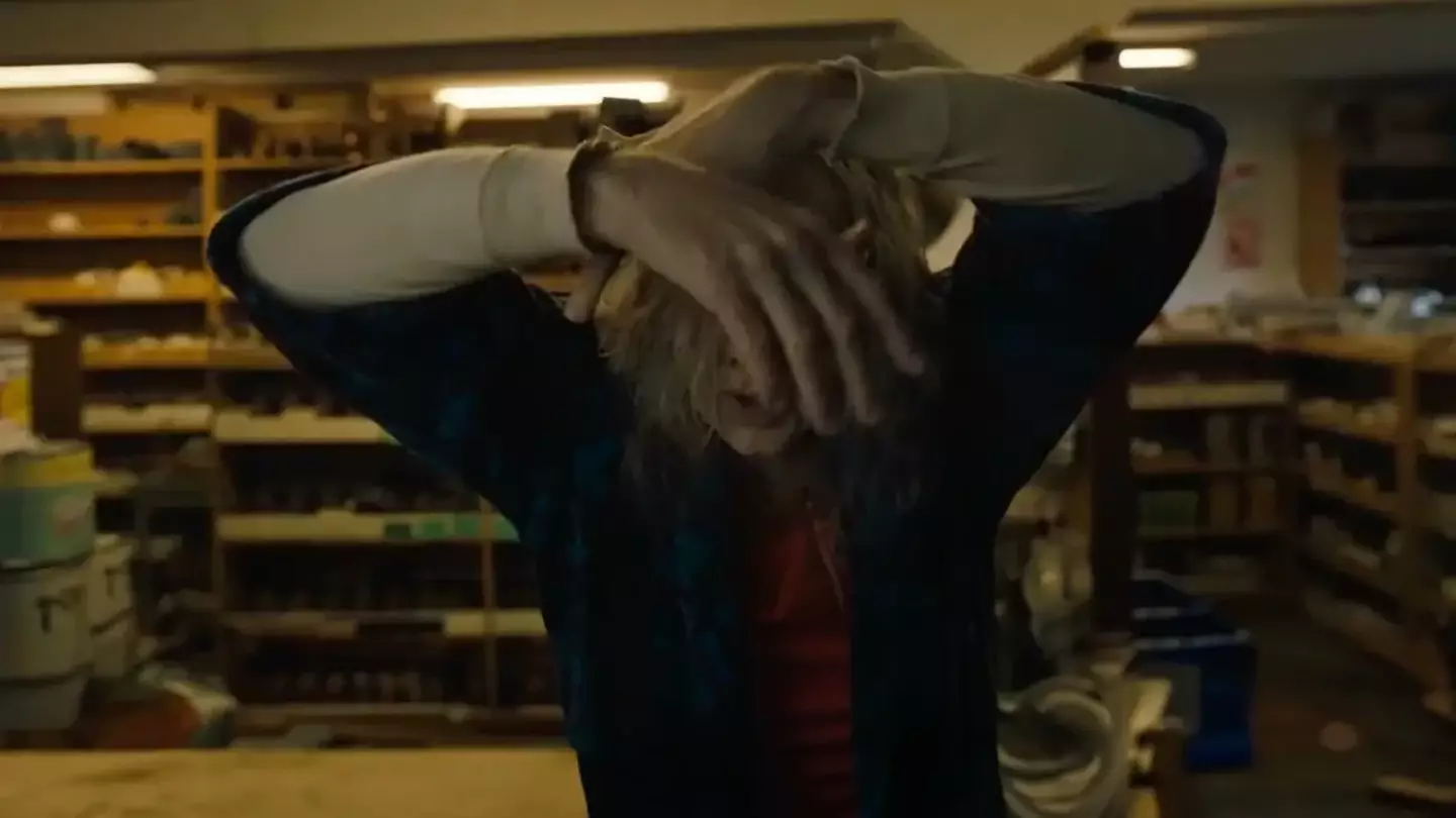 The film features Nicolas Cage as a serial killer. (NEON)