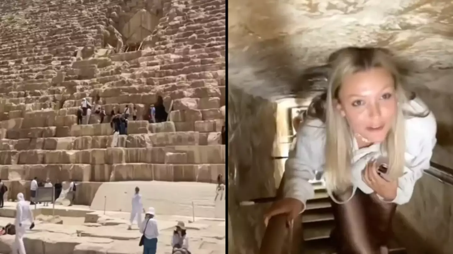 Footage exposing reality of Egypt pyramids could put tourists off from going