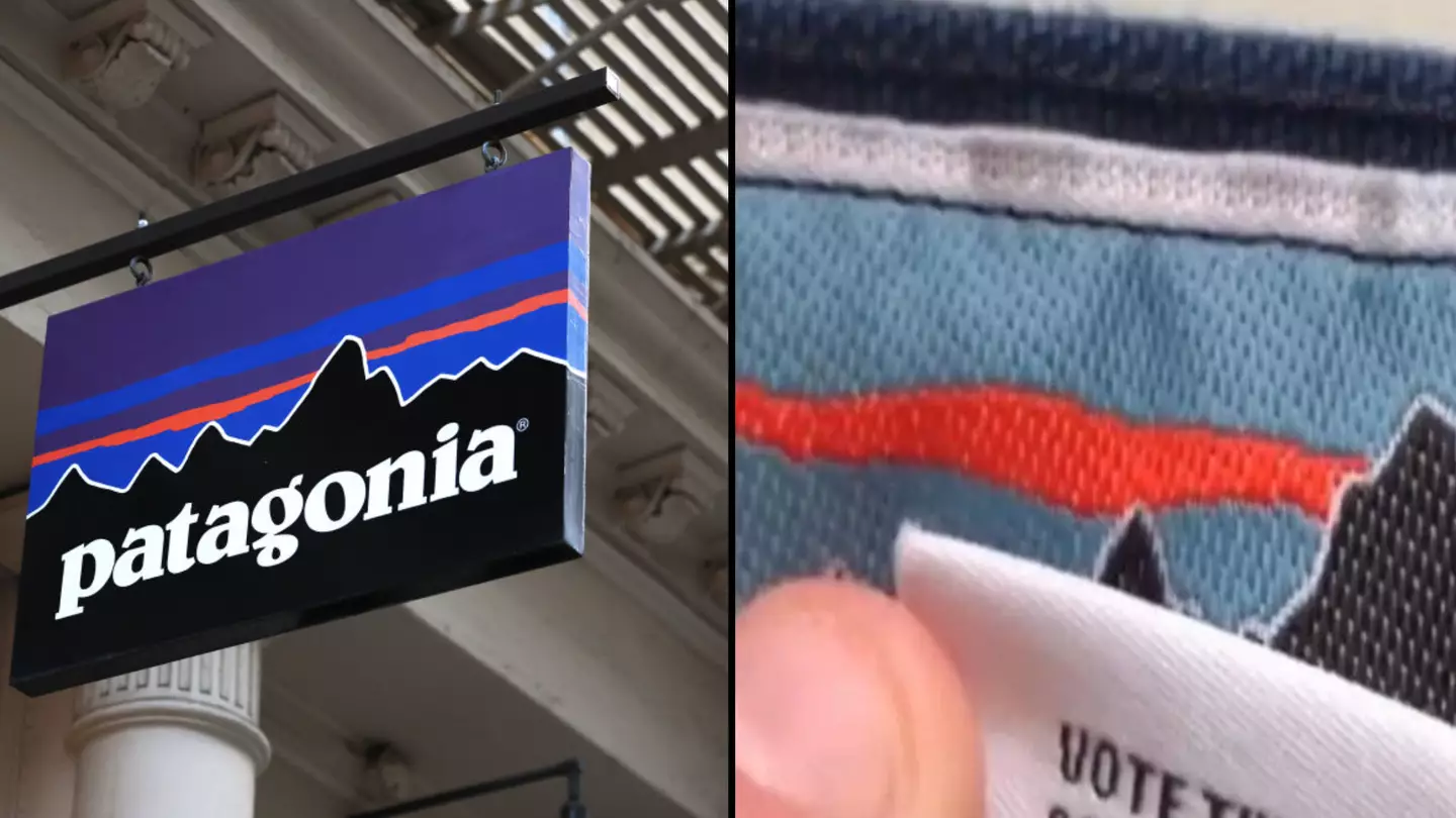 Patagonia left a 'hidden message' for customers behind its clothing tags