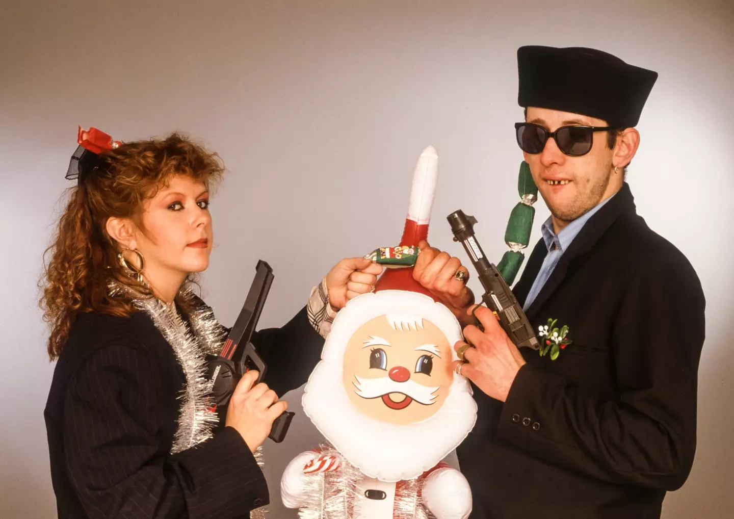 Kirsty MacColl and Shane MacGowan are the voices behind 'Fairytale of New York'.