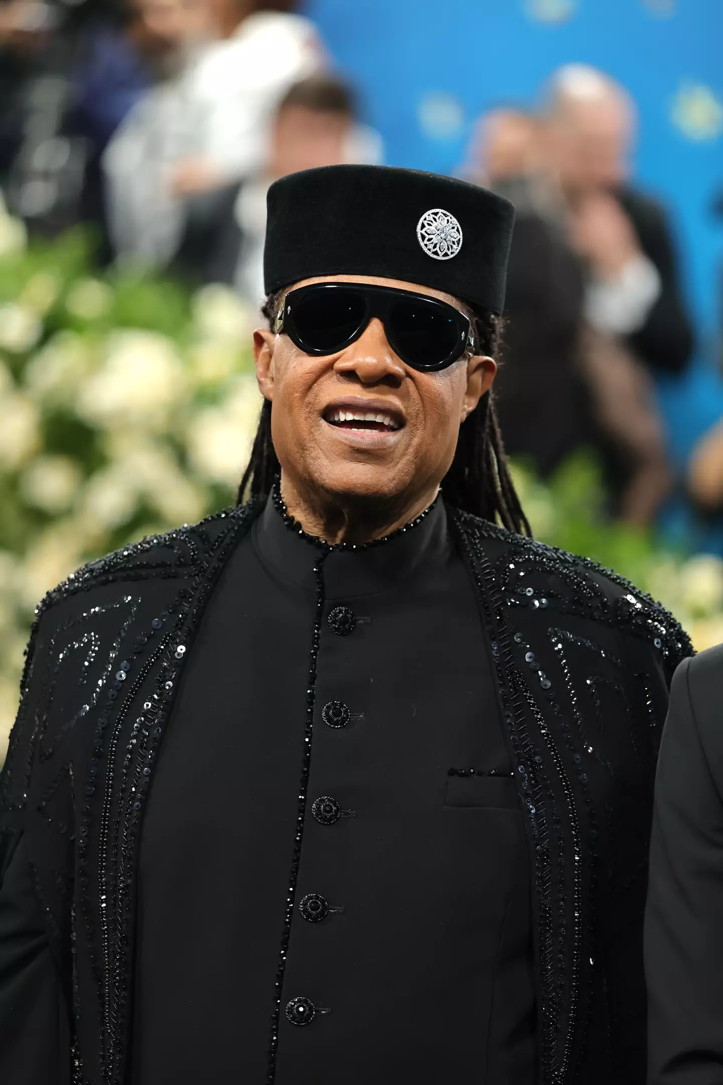 Wonder, 75, told the crowd in Cardiff the 'truth' about his vision (Dia Dipasupil/Getty Images)