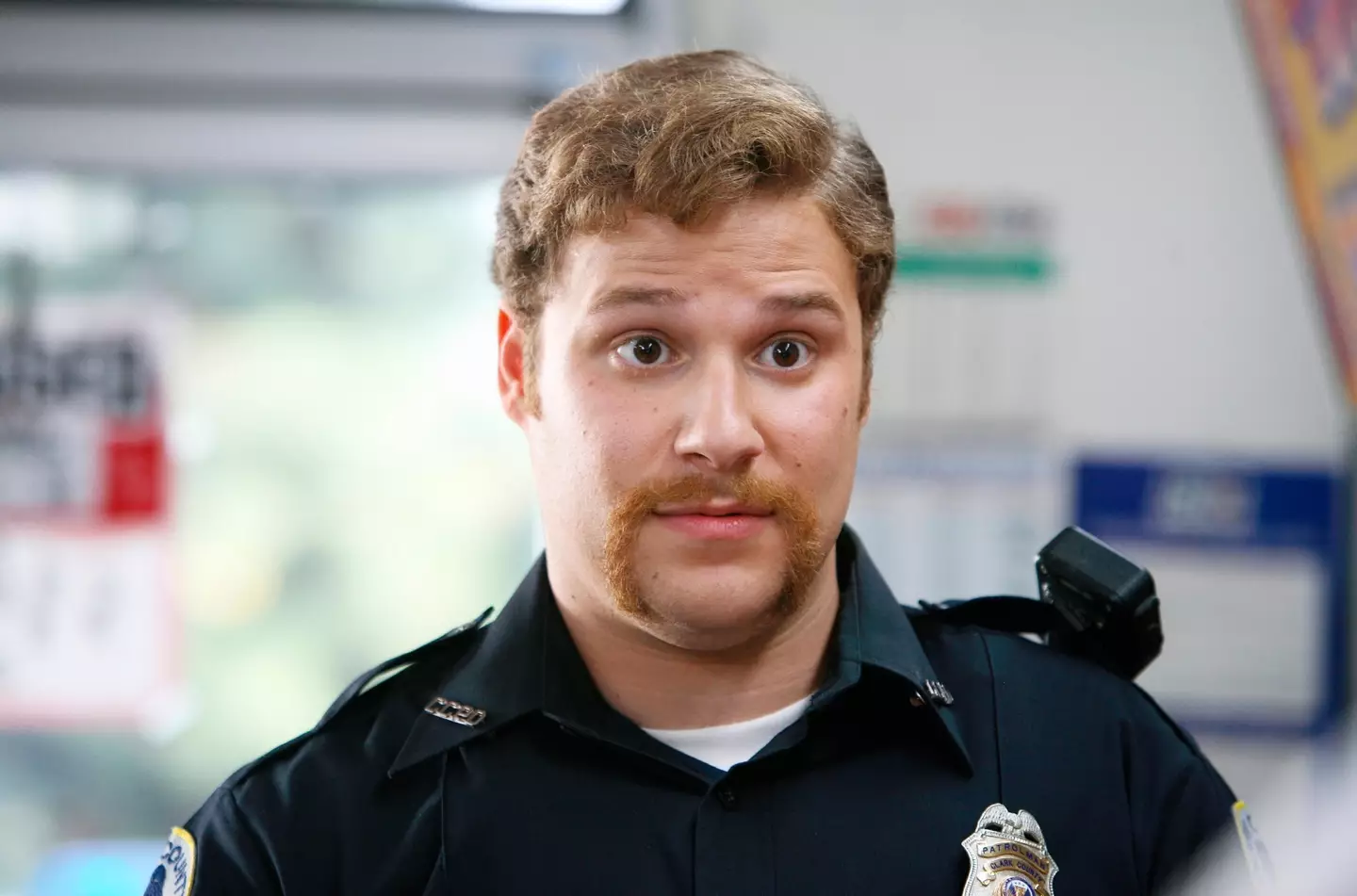 Seth Rogen played Officer Michaels in Superbad.