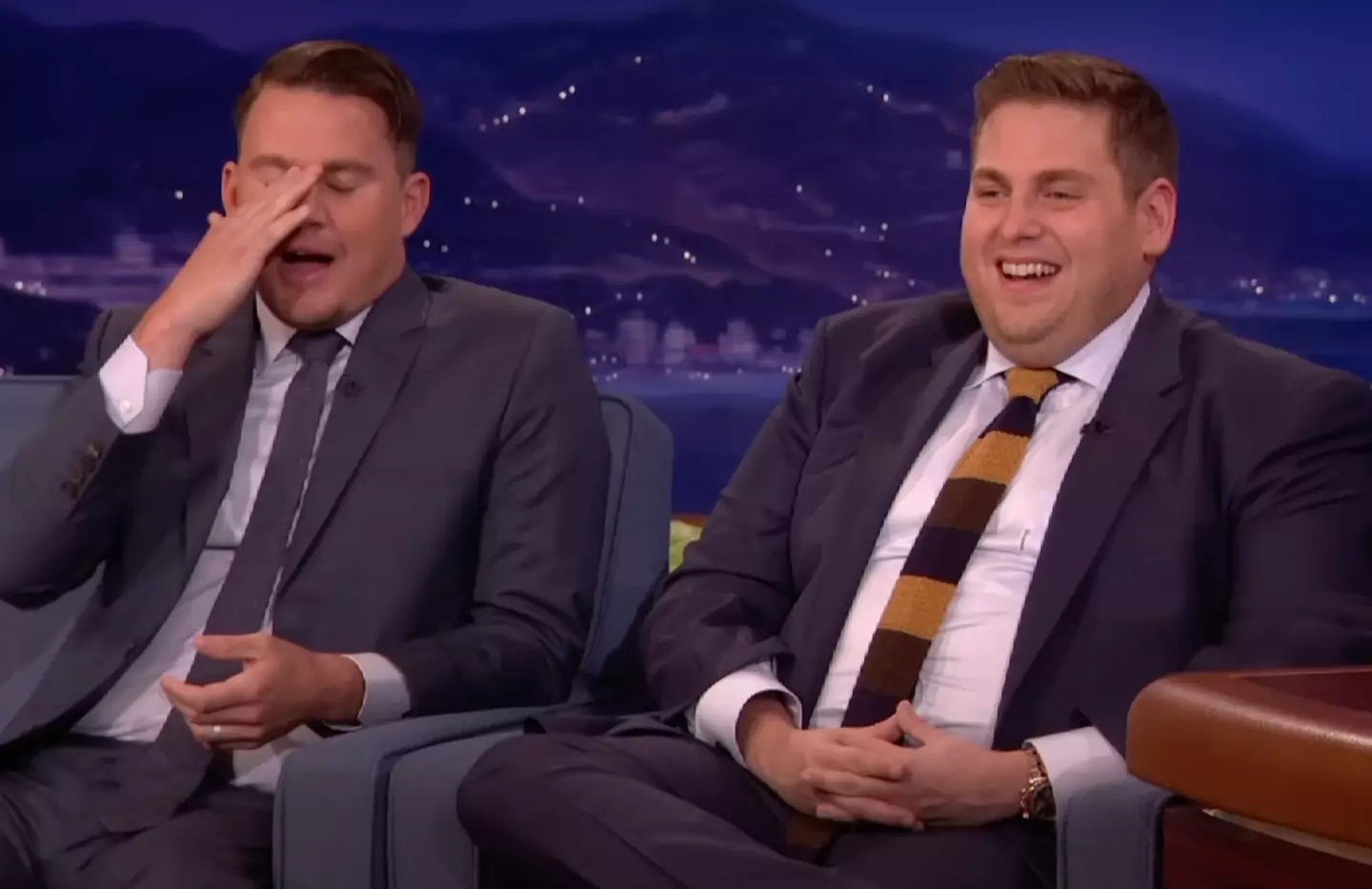 Channing was pretty embarrassed talking about the role.