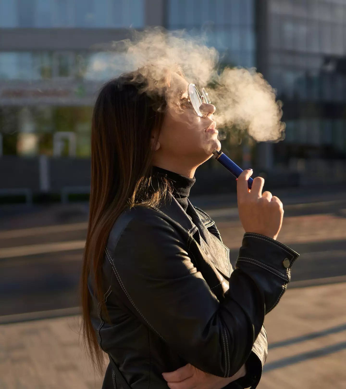 Clear vape users have been warned by scientists (Getty/Tatiana Lavrova)
