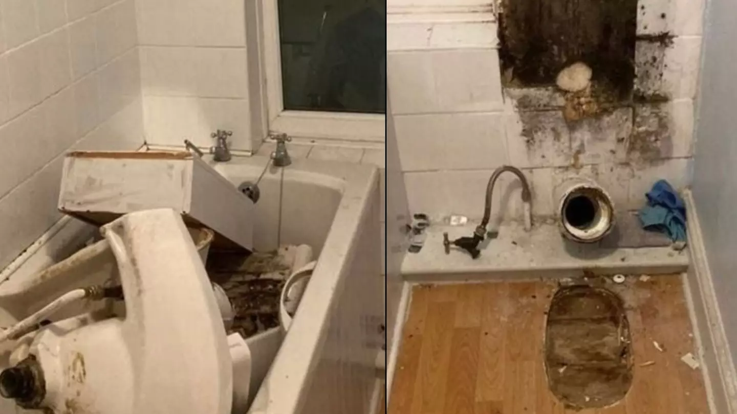 Landlord admits to breaking into tenant's home and ripping out bathroom because of owed rent