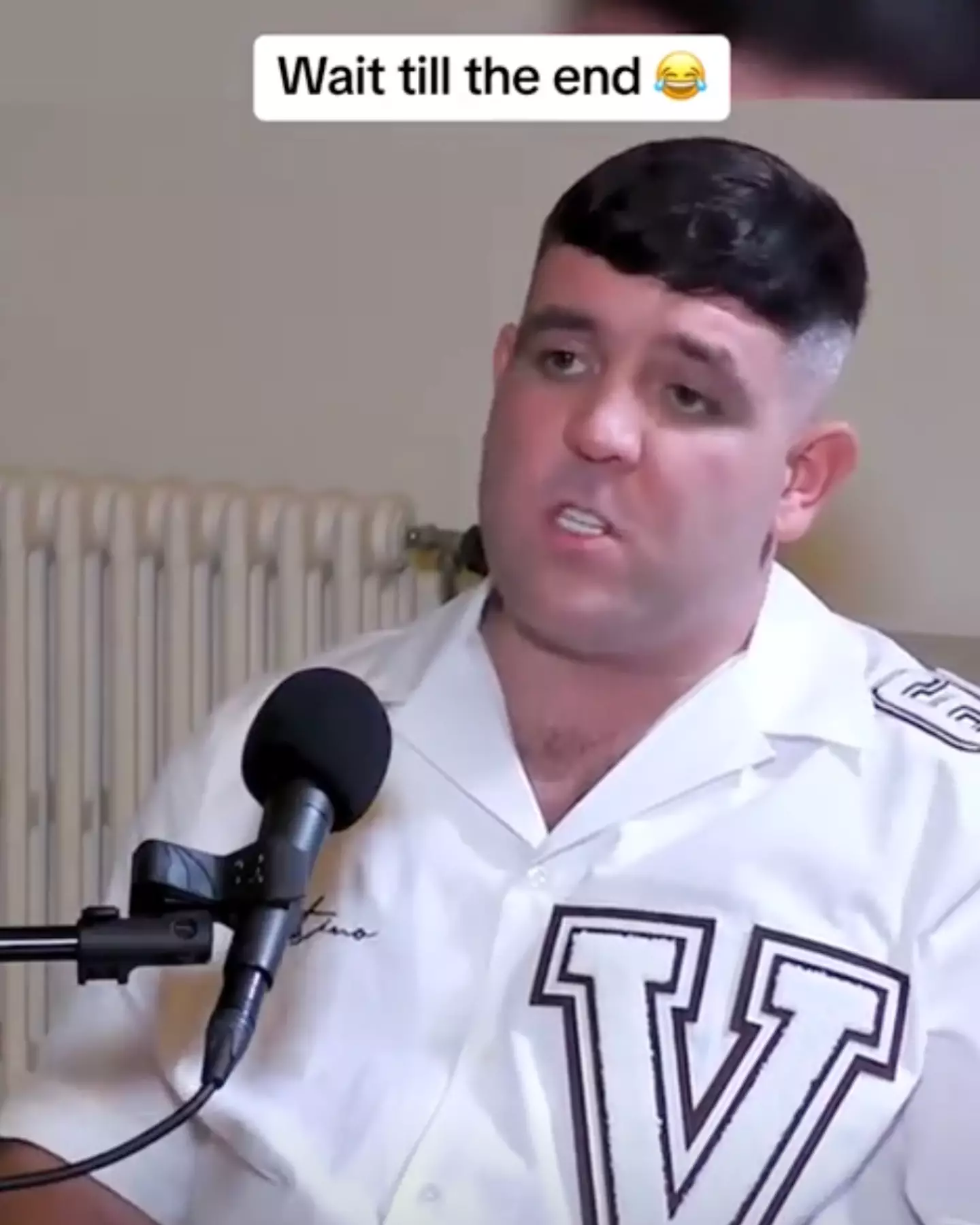 Jordan left viewers in bits with his hilarious reply.