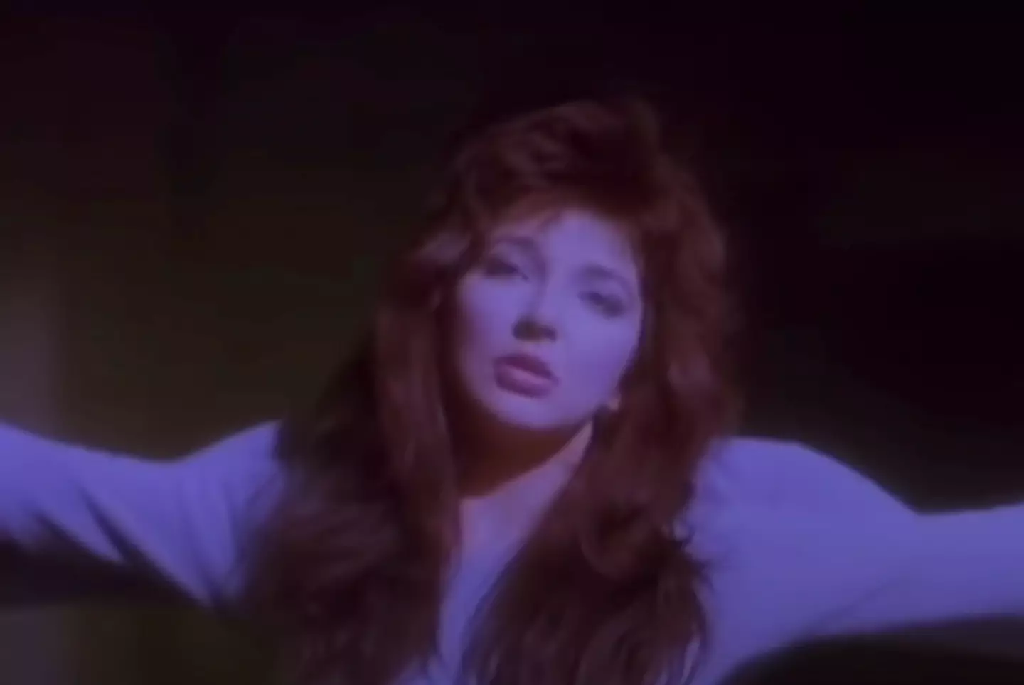 Kate Bush has spoken out after her song returned to the charts.
