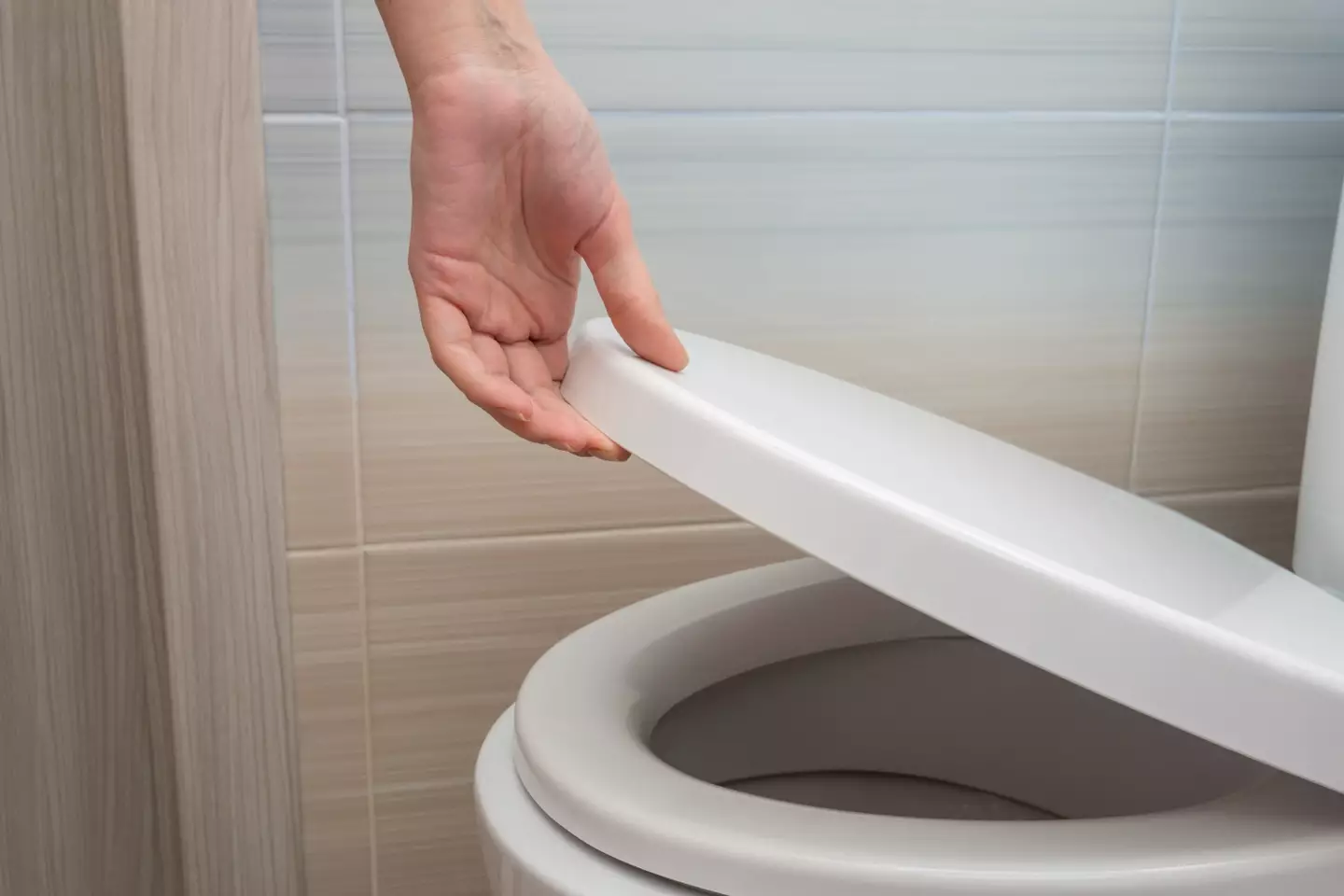 The research found the average water bottle has 40,000 times more bacteria than a toilet seat (Getty Stock Photo)