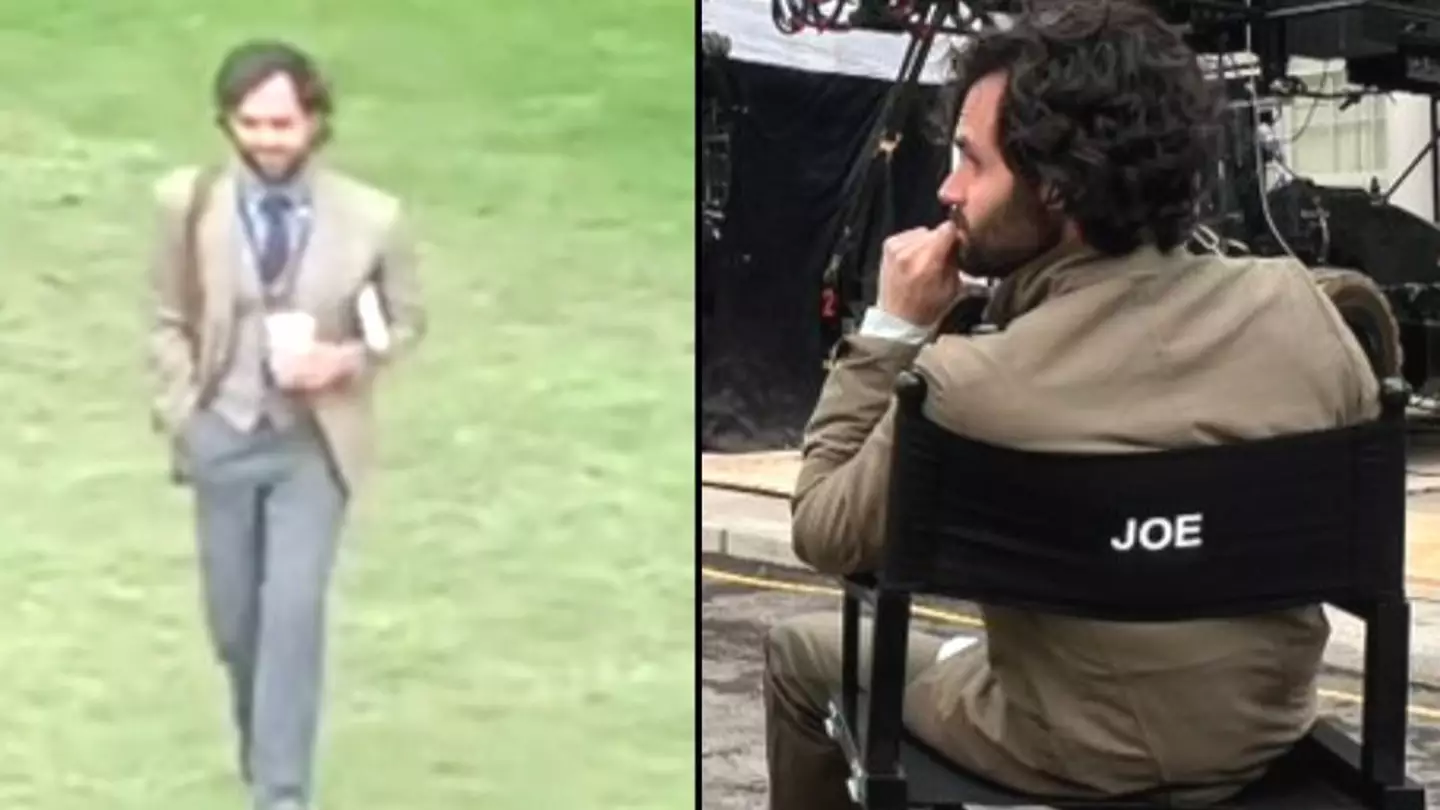 Penn Badgley Spotted Filming You Season 4 At UK University