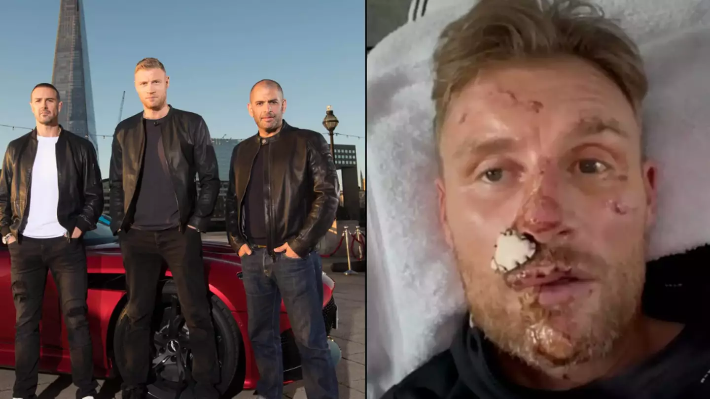 Top Gear presenter Chris Harris breaks down what actually happened in crash that almost killed Freddie Flintoff