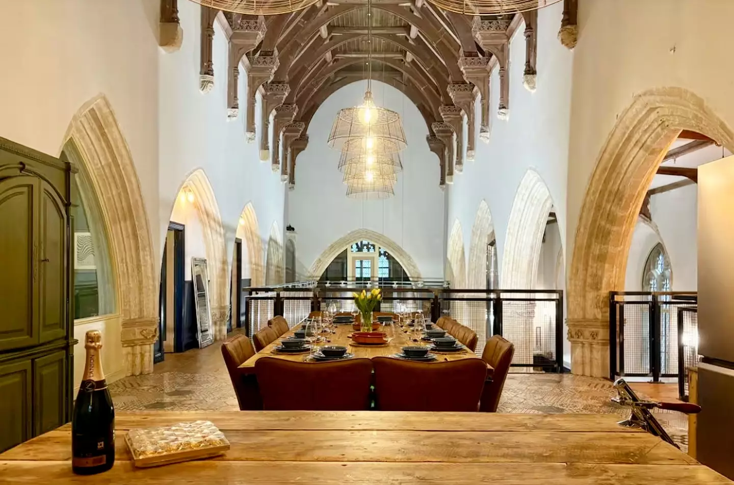 The couple are renting out the property as an Airbnb (SWNS)