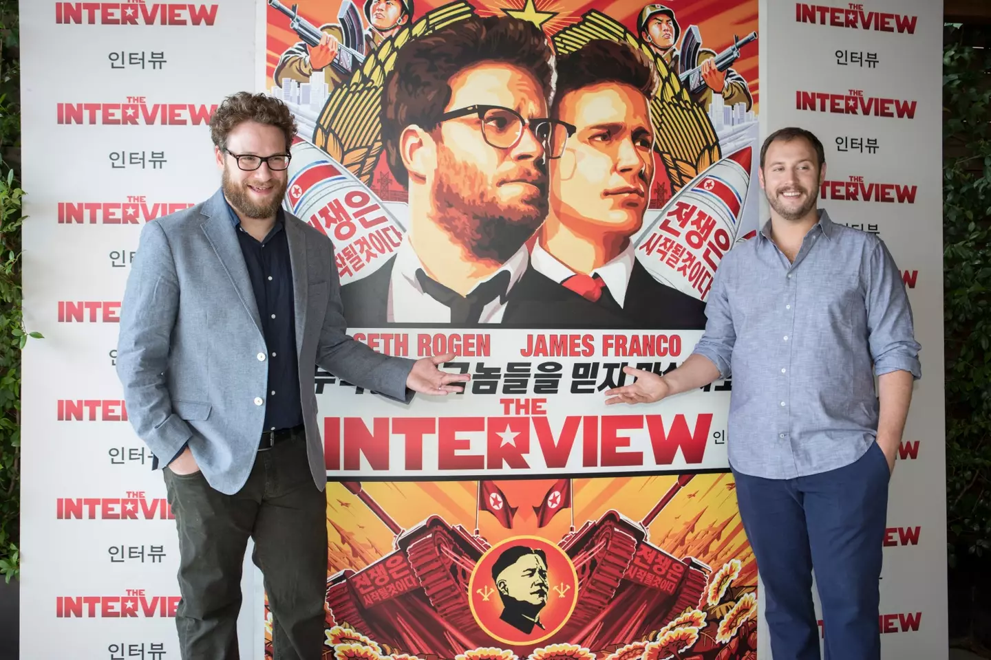 Fortunately, The Interview did not destroy Seth Rogen's career or the world. That would have been unfortunate. (Xavi Torrent/WireImage)