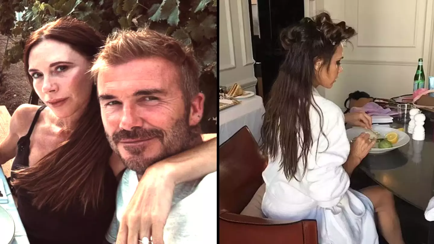 David Beckham claims wife Victoria has eaten the same meal for 25 years