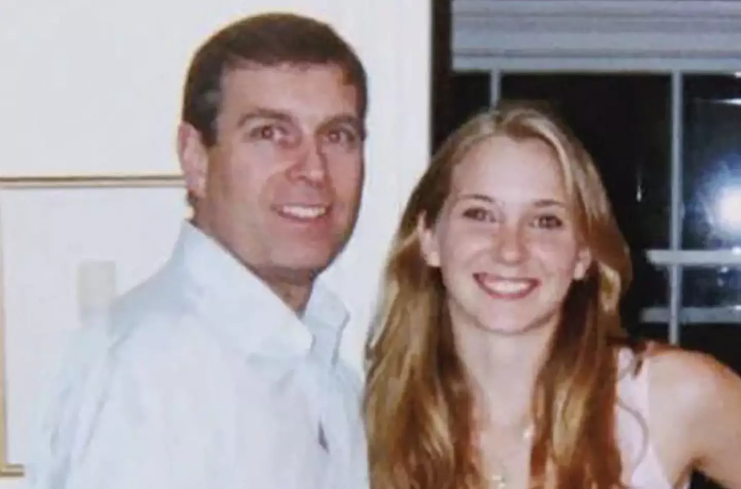 Virginia Giuffre pictured with Prince Andrew in 2001 (US District Court - Southern District)