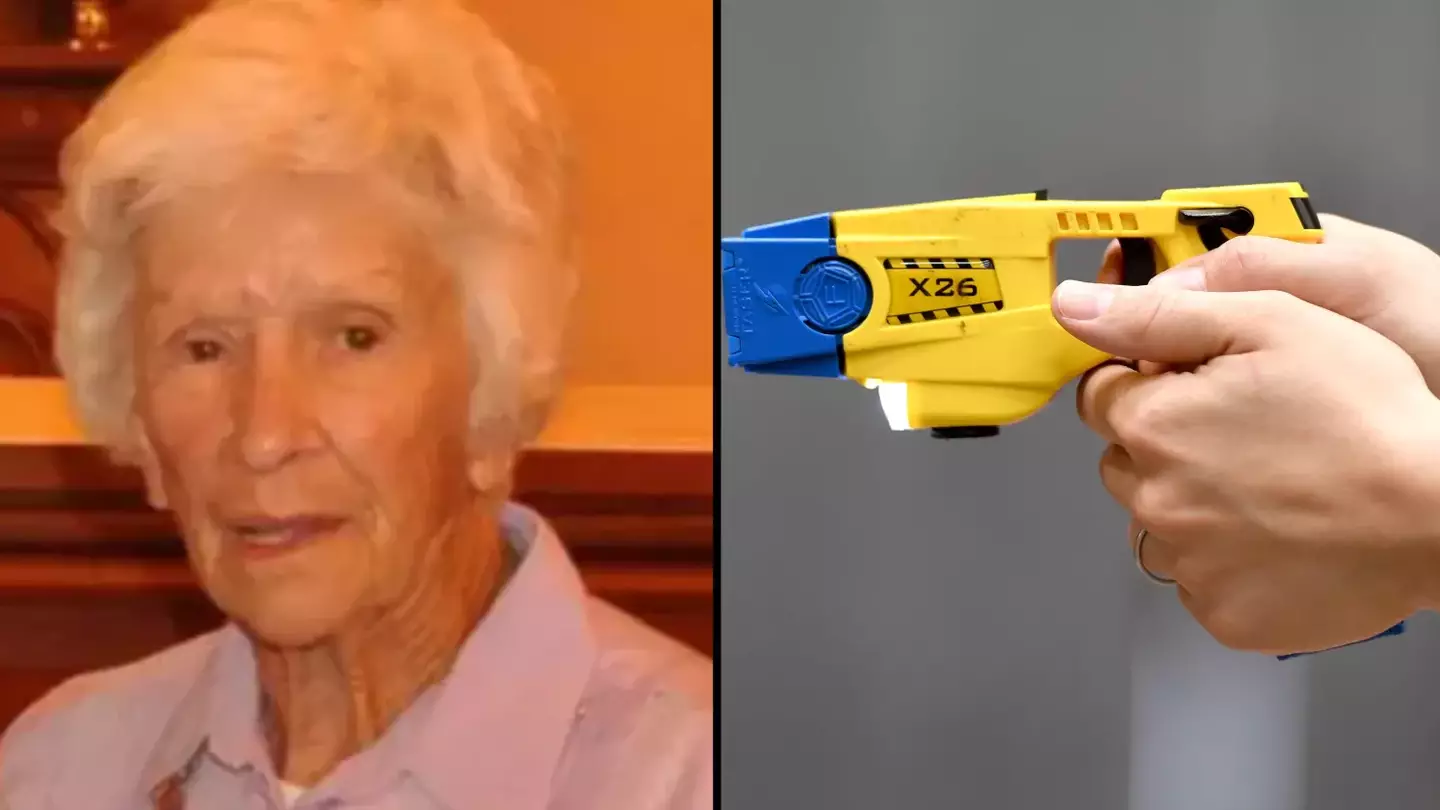 Police officer who tasered 95-year-old gran with dementia twice charged with GBH