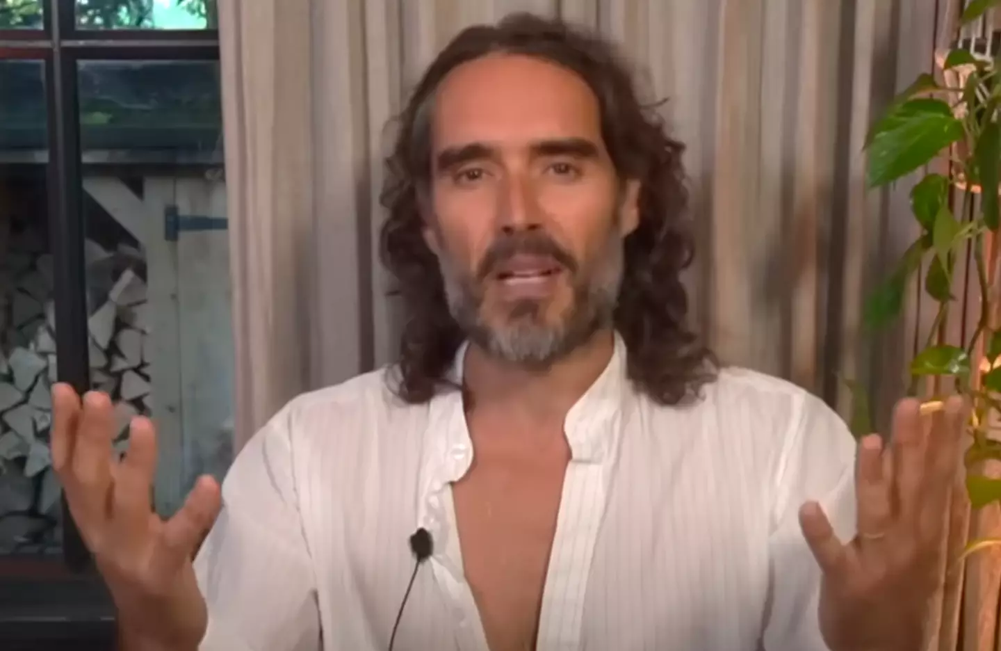 Russell Brand has appealed to fans to subscribe to his Rumble channel.