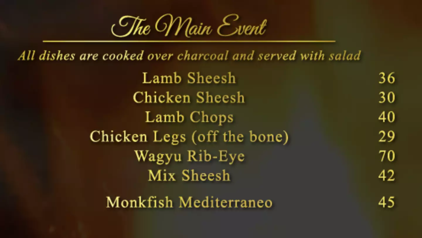 There are no vegetarian or vegan options visible on Sheesh's mains list.