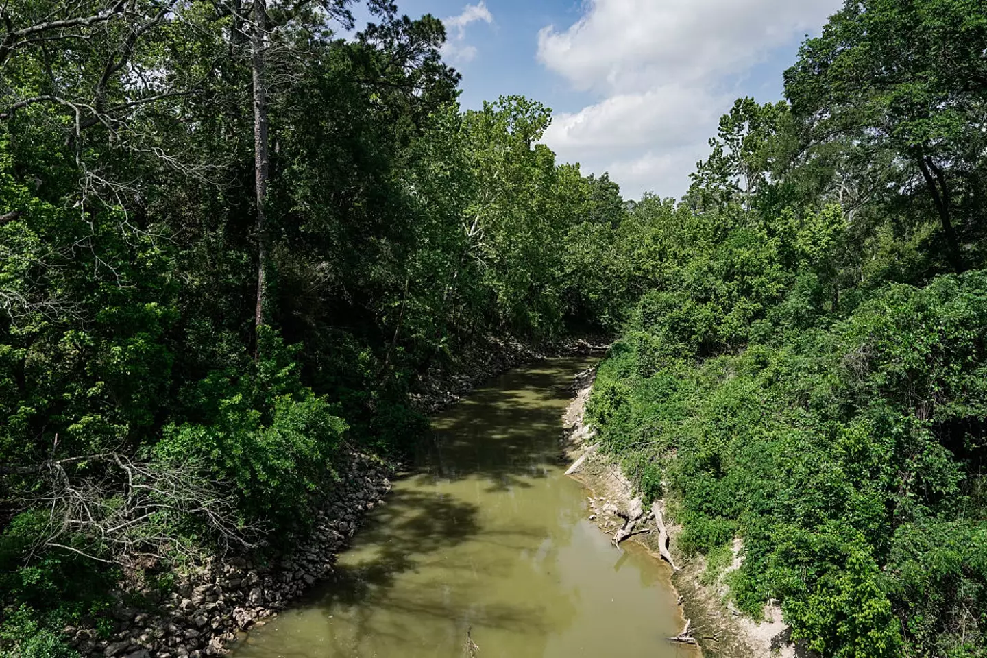 More bodies have been discovered in Houston's Buffalo Bayou and Brays Bayou (Raquel Natalicchio/Houston Chronicle via Getty Images)