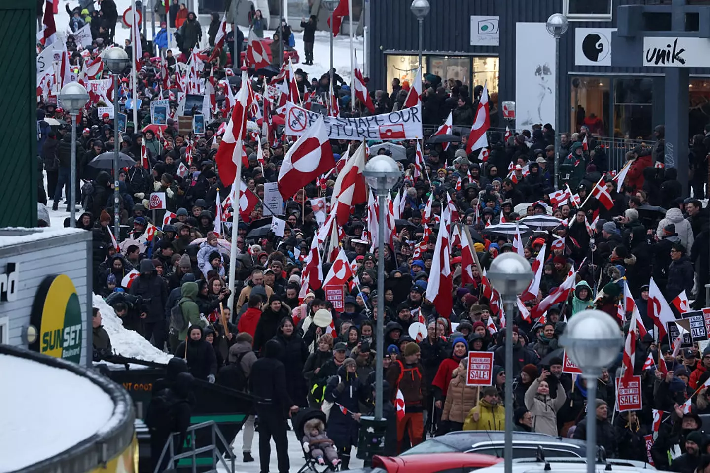 Trump's wish to acquire Greenland is not a popular one ( Sean Gallup/Getty Images)