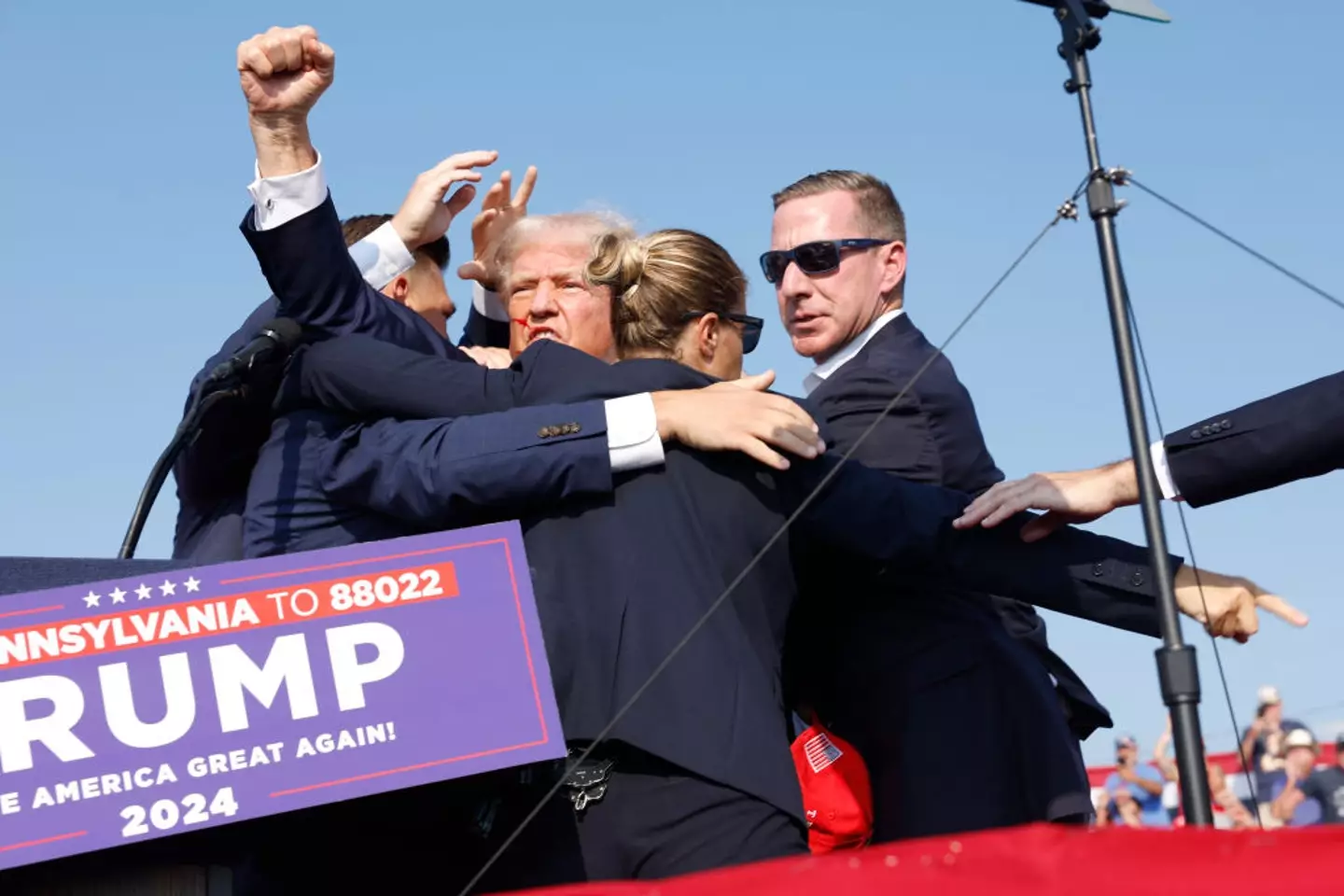 Donald Trump has survived an assassination attempt (Anna Moneymaker/Getty Images)