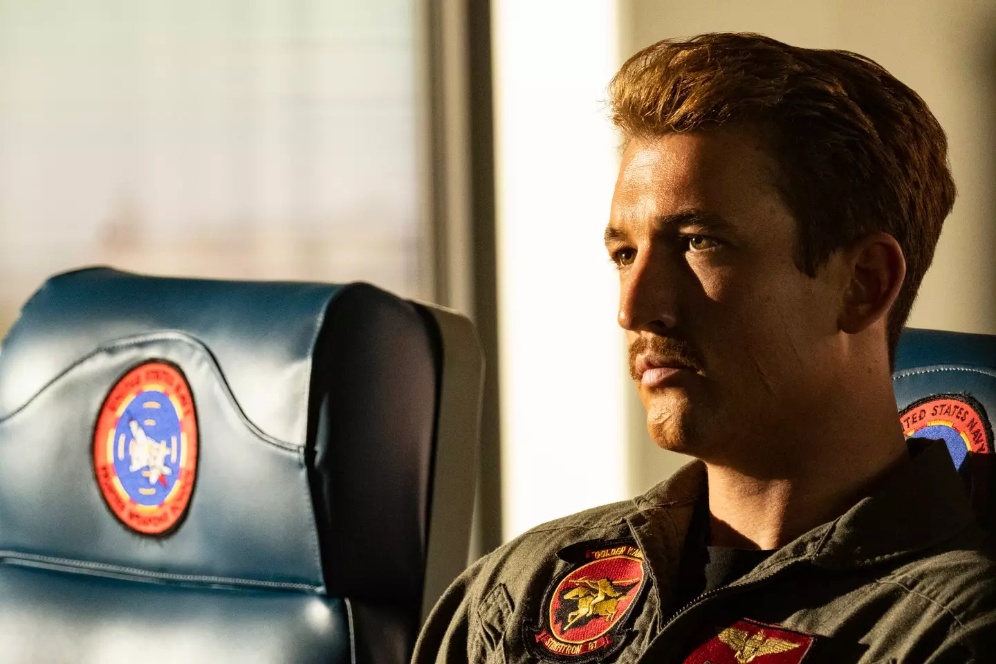 Miles Teller in Top Gun: Maverick.