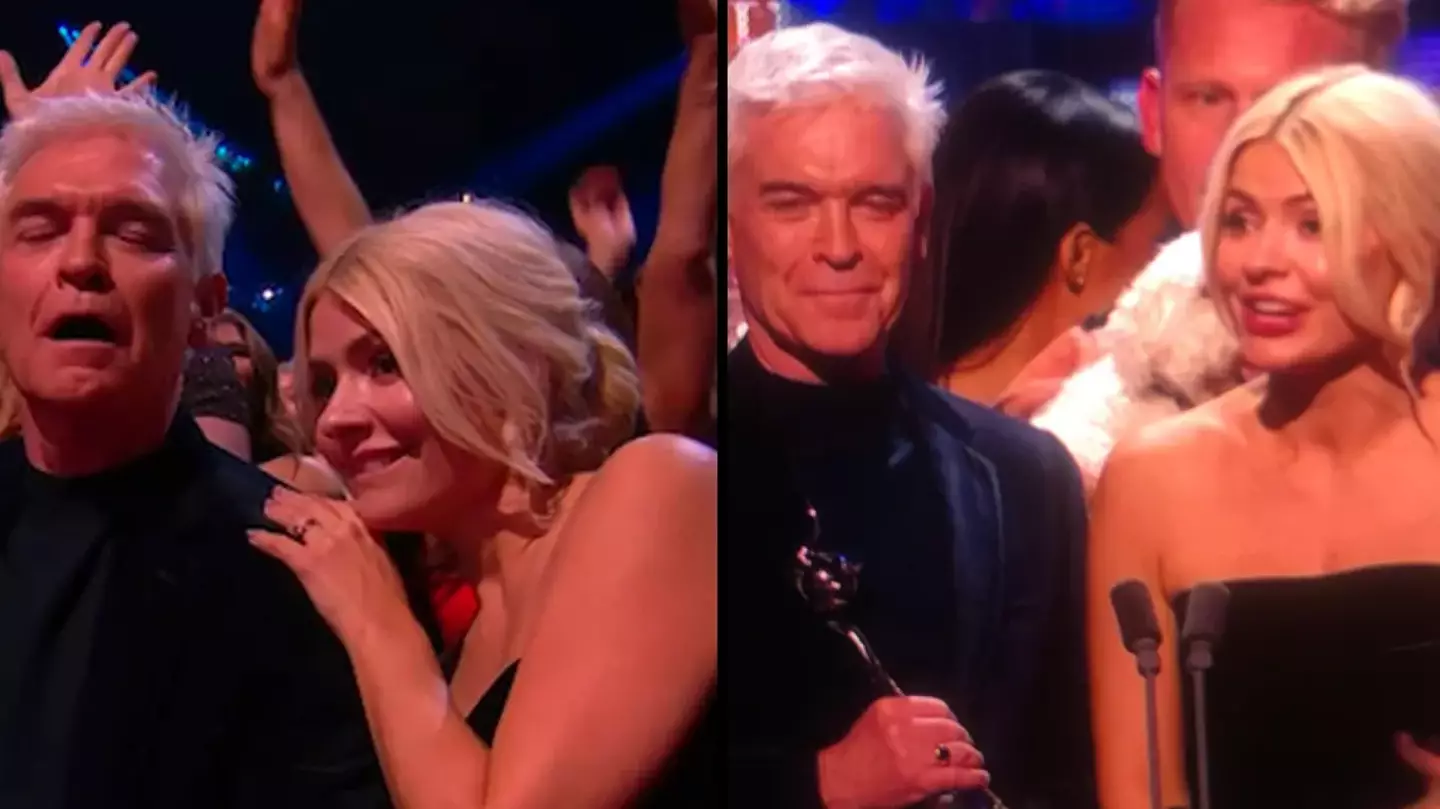 Phillip Schofield and Holly Willoughby booed by audience at NTAs