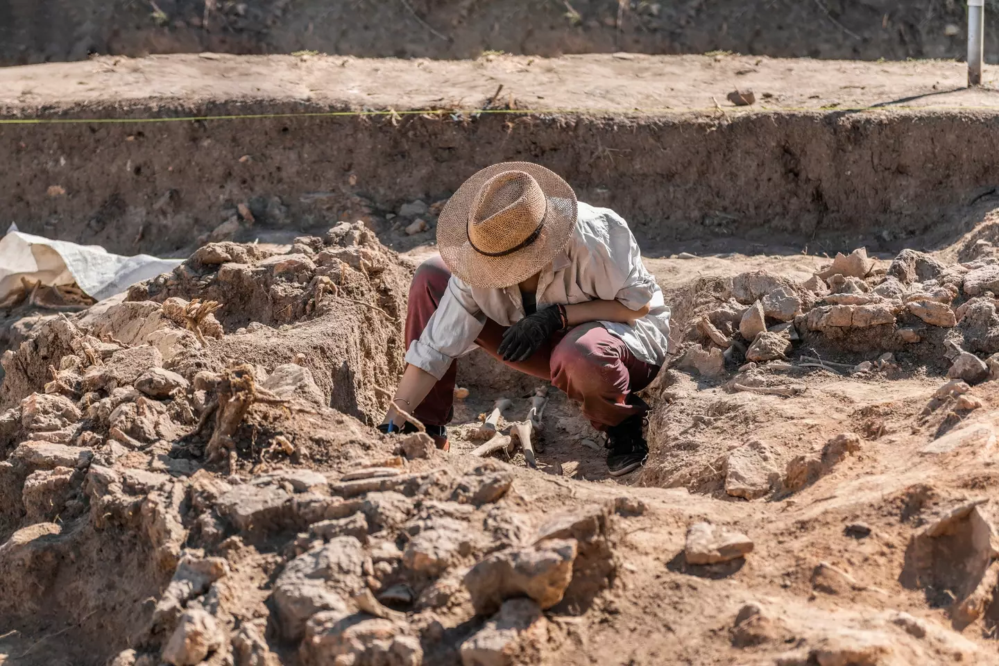 Researchers have finally been able to put a date on the ancient findings (Getty Stock)