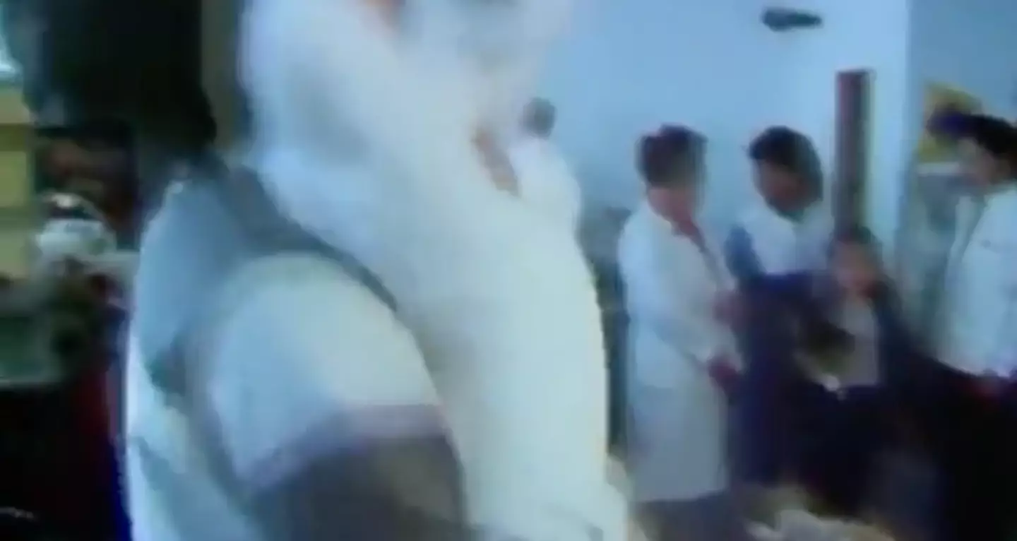 Keanu fought off a bear.