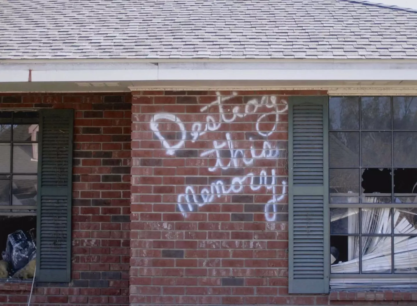 What was left of people's homes (Richard Misrach)