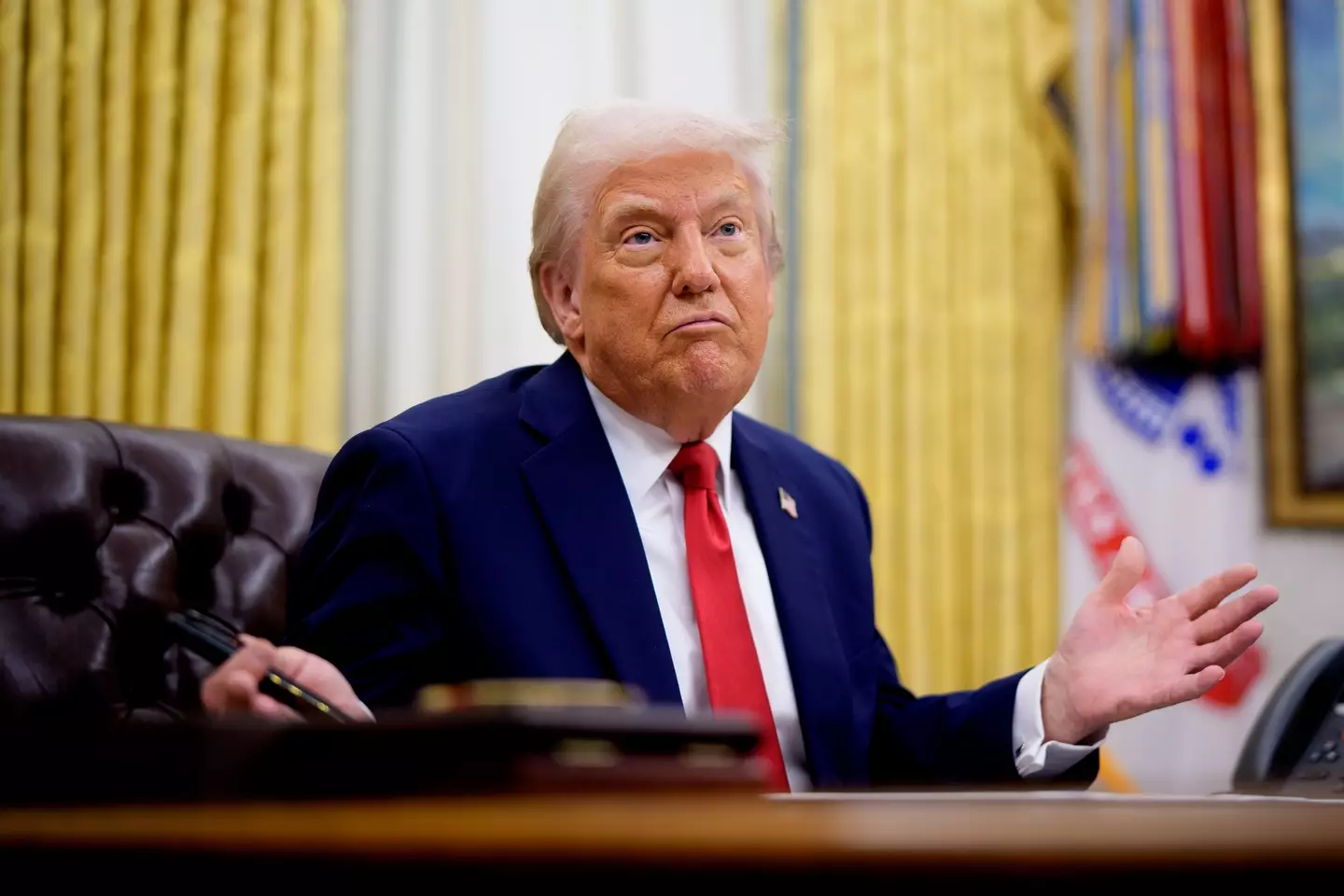 The US president revealed plans for a ‘Golden Dome’ defence system last week (Andrew Harnik/Getty Images)