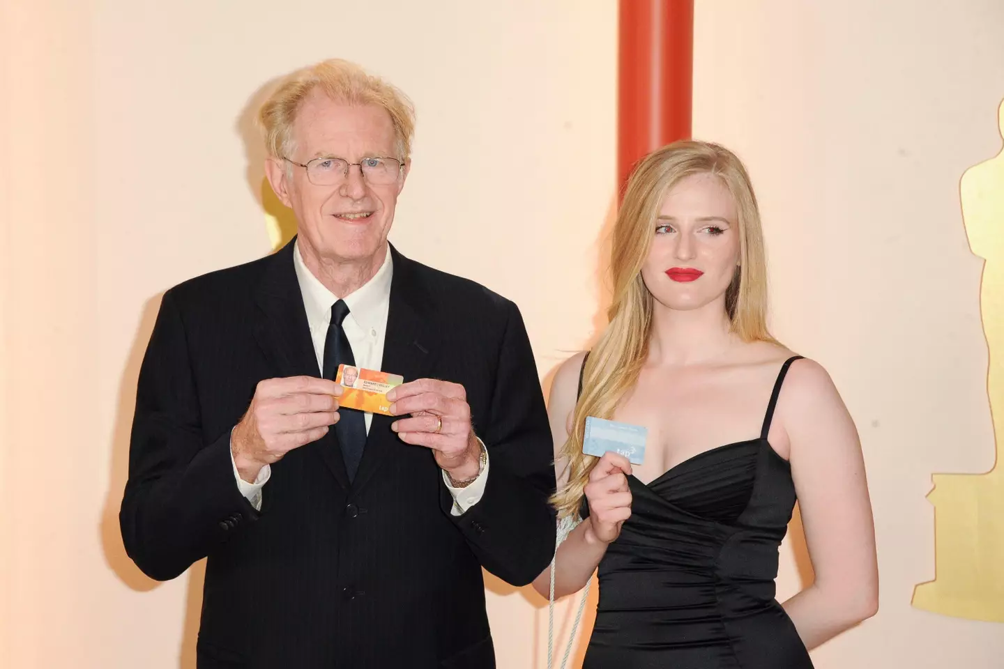 Ed Begley Jr. and his daughter Hayden Carson Begley at the 2023 Oscars.