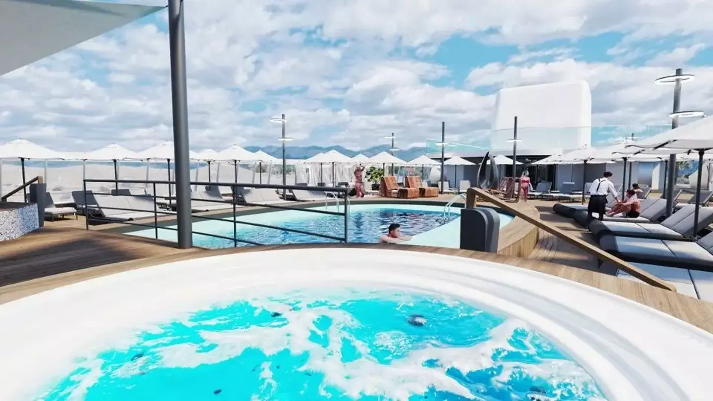 The cruise is set to travel across all seven continents and 135 countries.