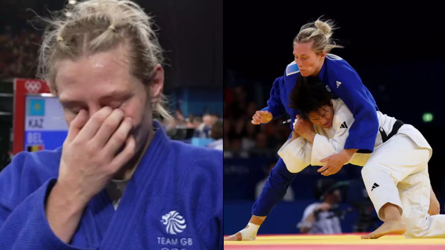 Team GB athlete in tears after being disqualified from Olympics just two minutes into fight