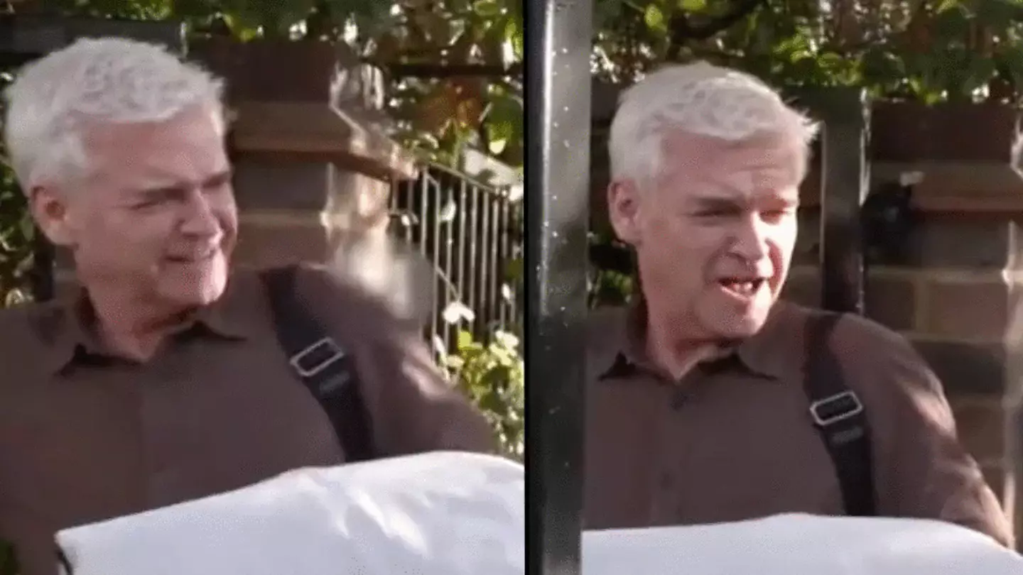 Philip Schofield breaks silence on queue-gate as he’s stopped outside his home