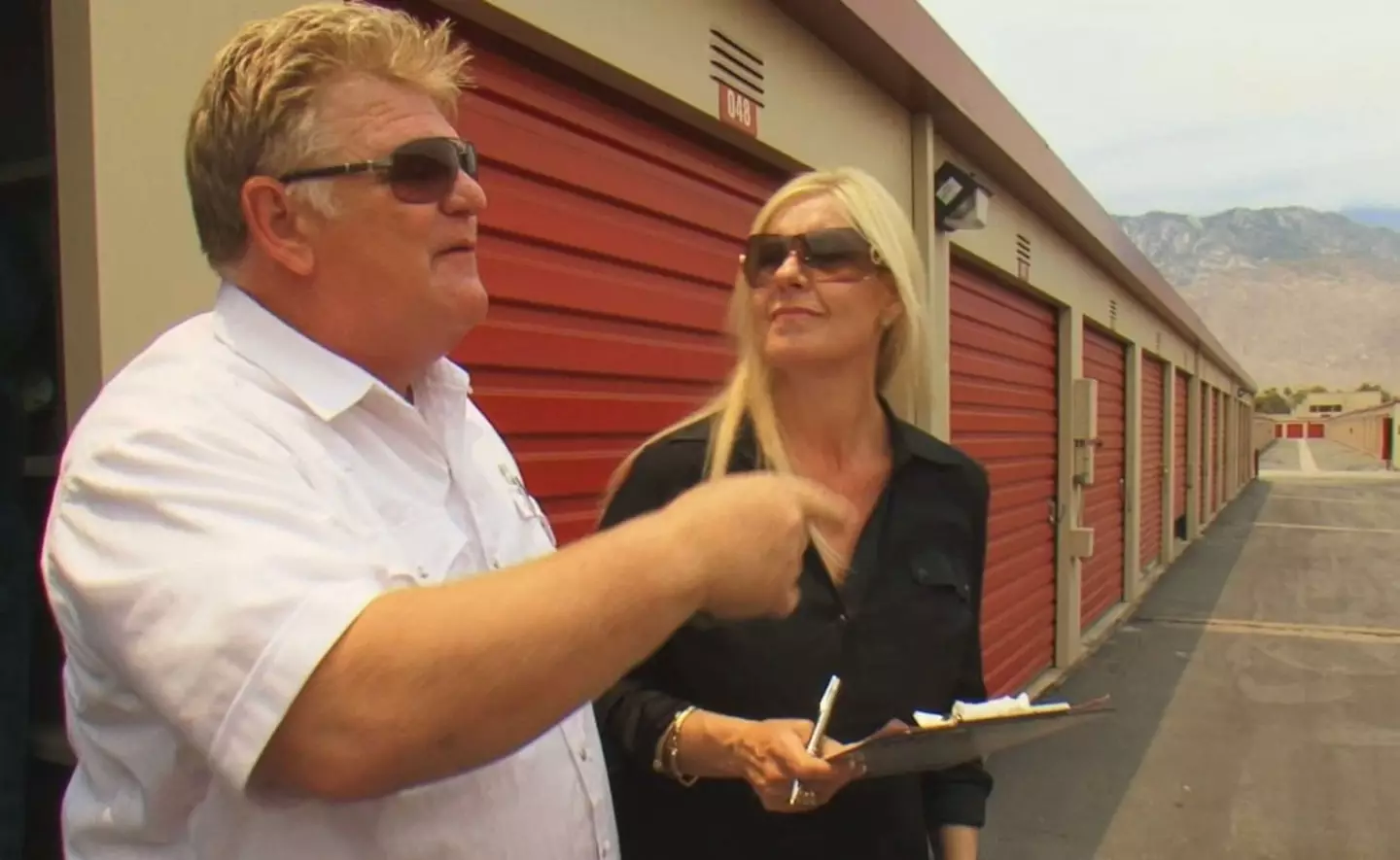 Dan and Laura are quite the dynamic duo on the auctioneering scene (Storage Wars/A&E)